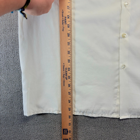 Vintage Klick Mens Western-Style Long-Sleeve Button-Up Shirt White XL Yoke Horse - Picture 7 of 12